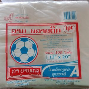 ຖົງຢາງ 12x20 ກາໝາກບານ