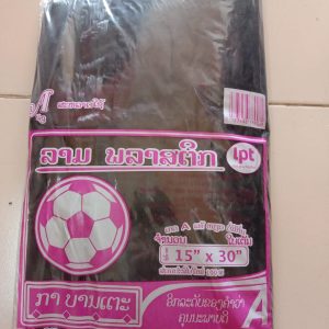 ຖົງຢາງດຳ 15x30 ກາໝາກບານ